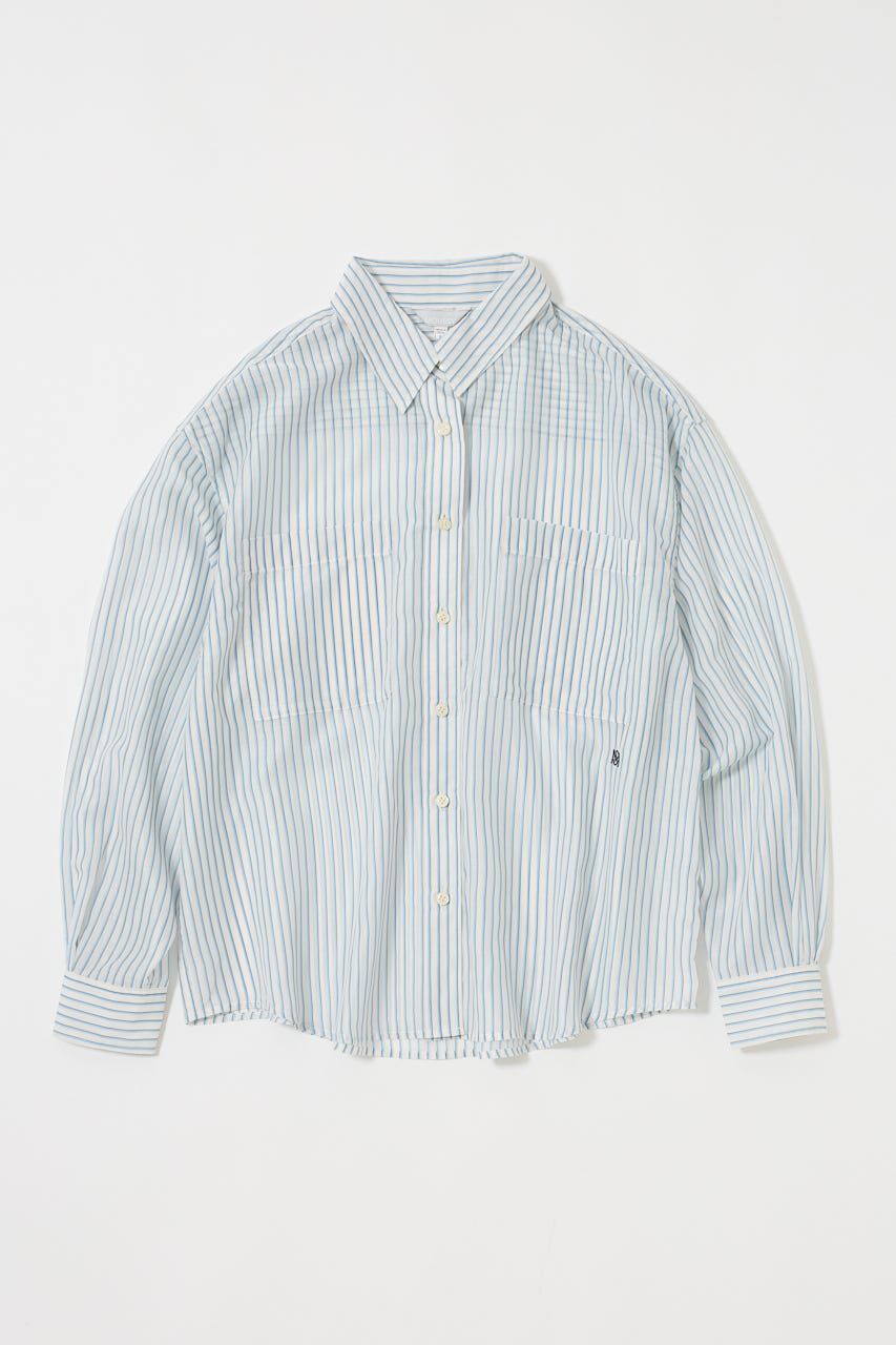 MOUSSY「OVERSIZED SHEER シャツ」|シャツ・ブラウス|