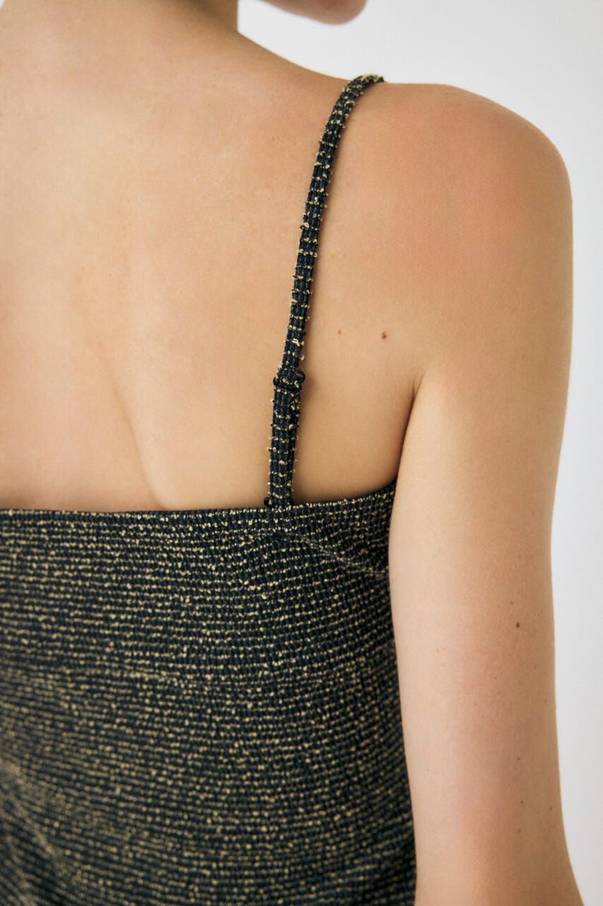 MOUSSY「BOUCLE TWEED キャミ」|キャミソール|