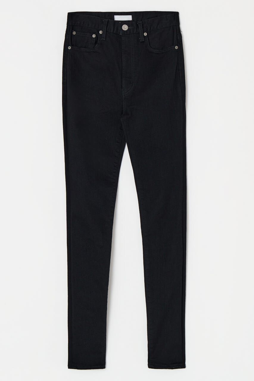 MOUSSY「HW Rebirth BLACK SKINNY」|デニム|