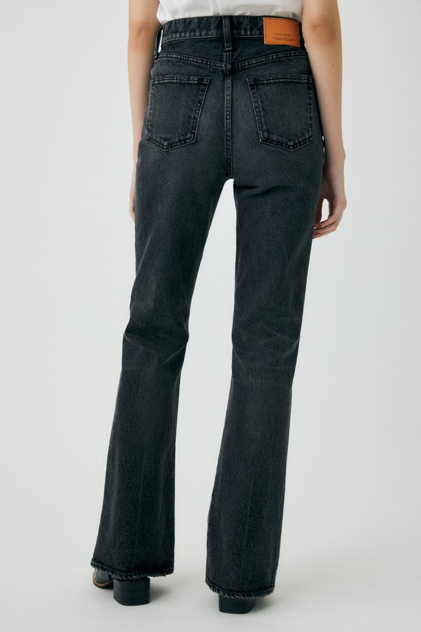 MOUSSY「MVS BLACK FLARE」|デニム|