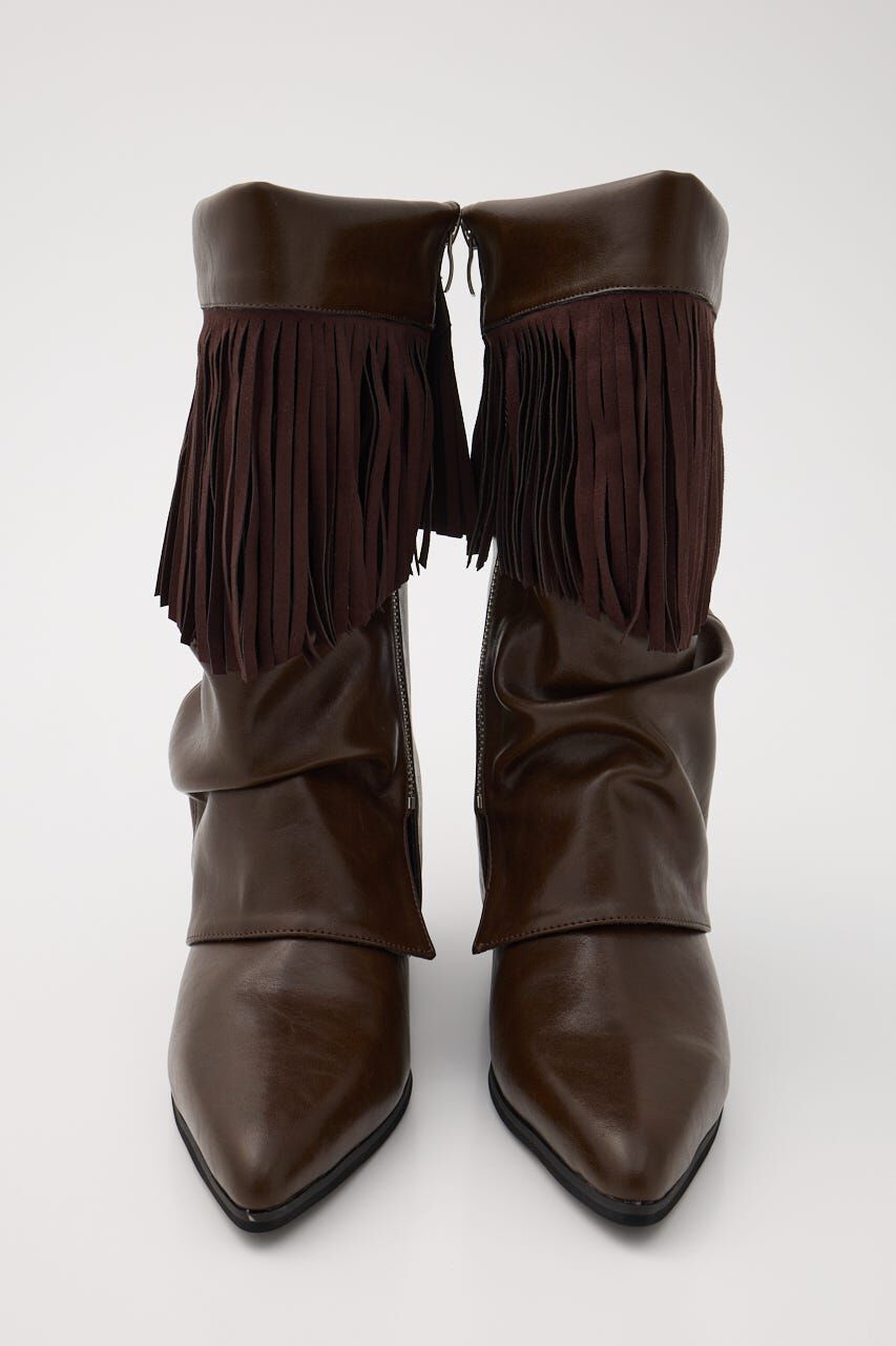 MOUSSY「FRINGE COVER ブーツ」|その他|