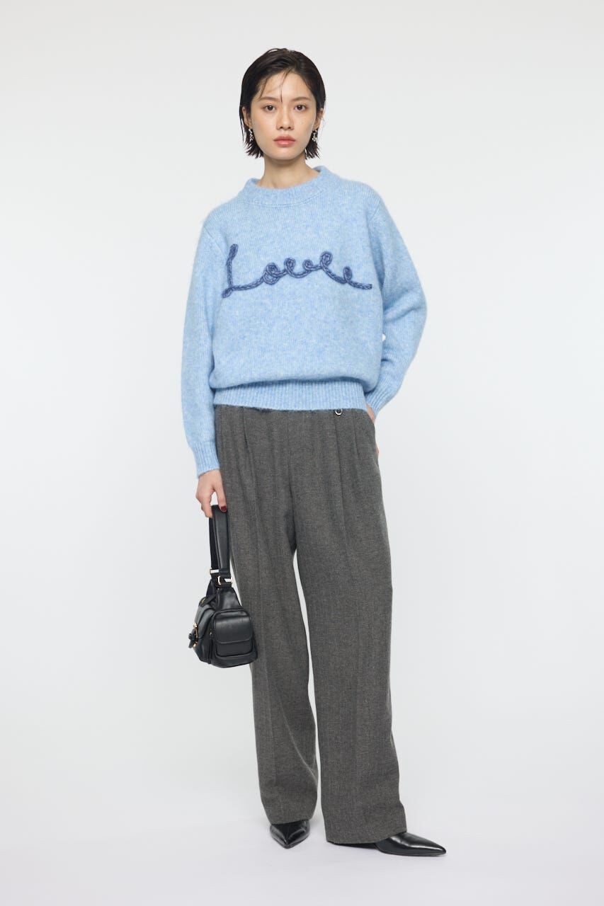 MOUSSY「BACK RIBBON セーター」|ニット・セーター|