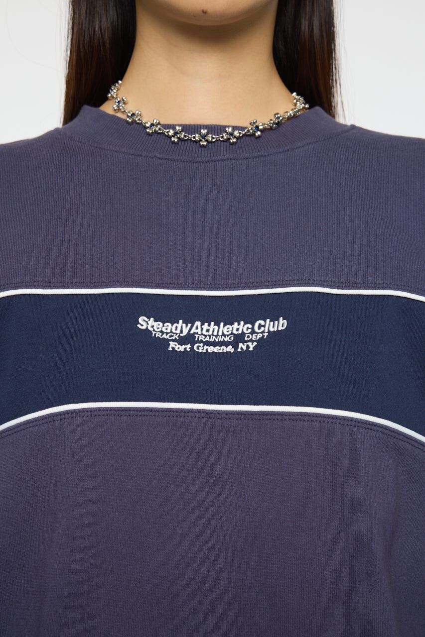 MOUSSY「BLOCK PANEL SWEAT シャツ」|パーカー|