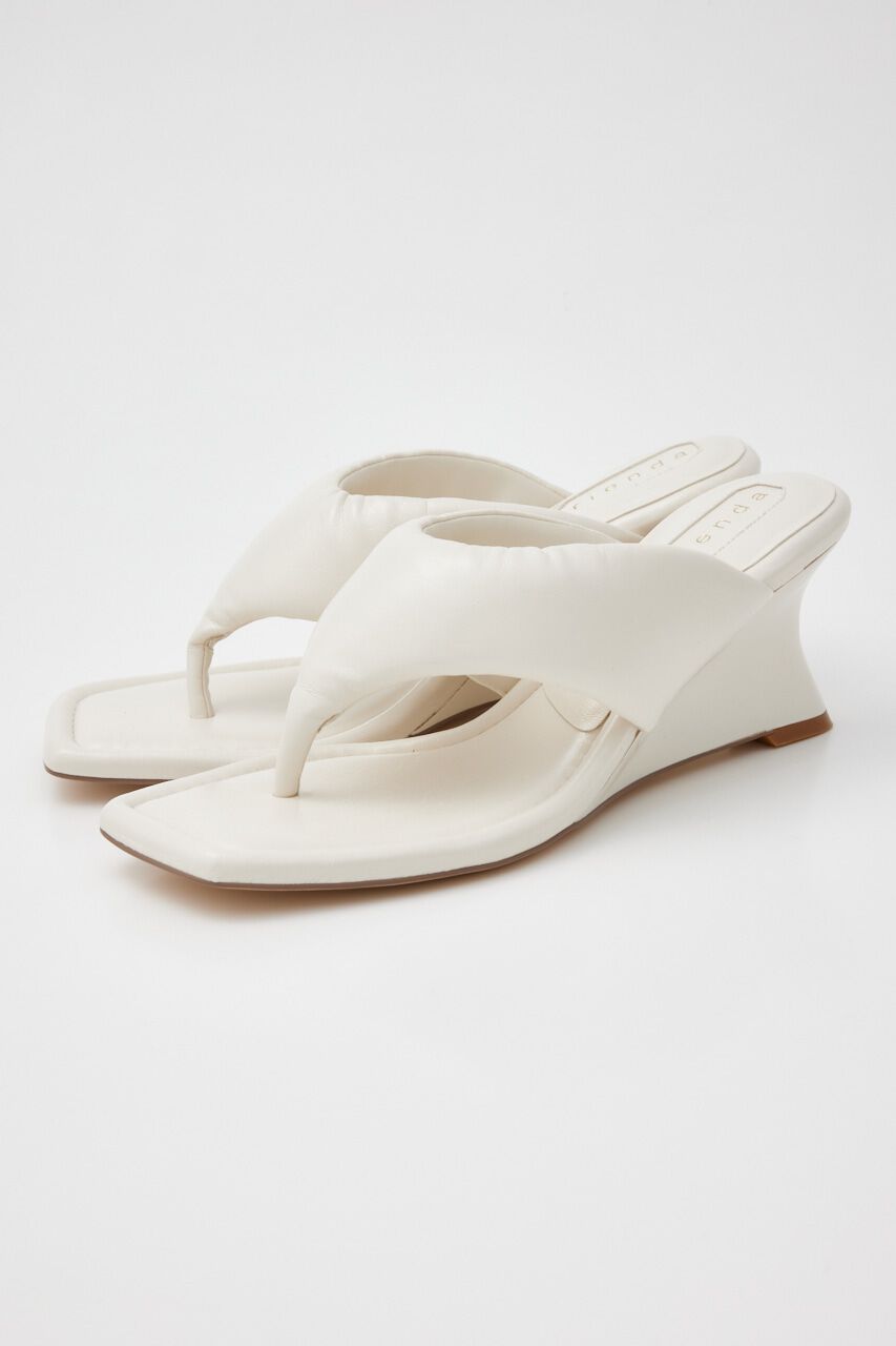 rienda「レディーウェッジトングサンダル」|サンダル|