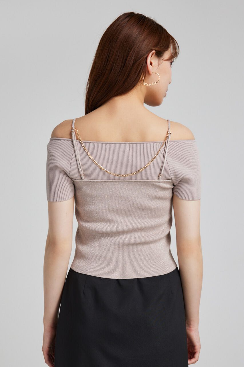 rienda「レイヤードニットトップス」|ニット・セーター|