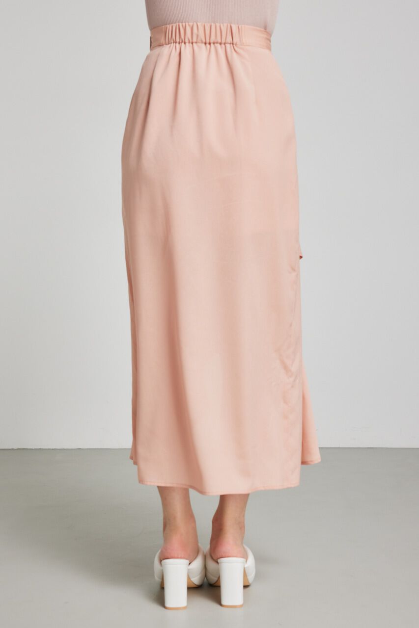 rienda「ラッフルフリルスリットジャストウエストスコショートパンツ」|スカート|