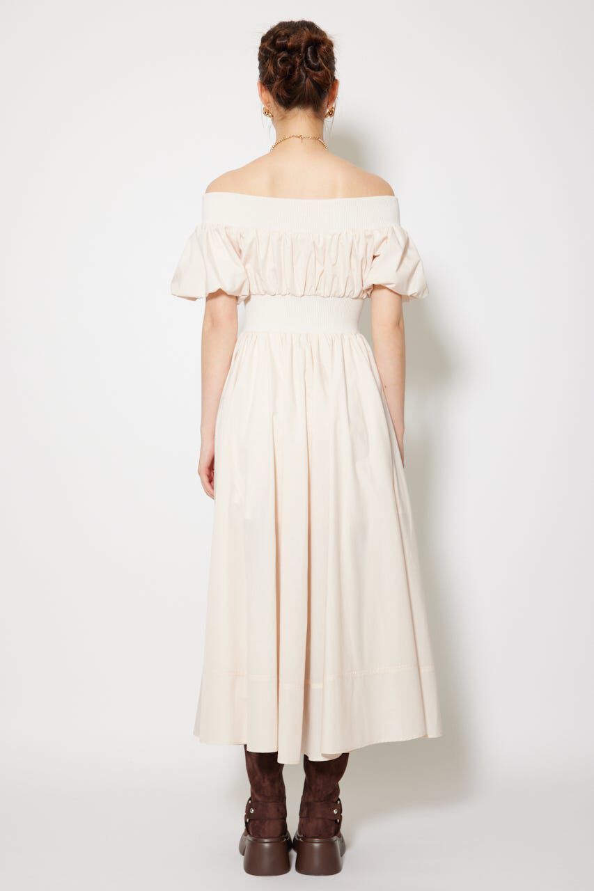 rienda「MA-1オフショルフレアワンピース」|ワンピース|