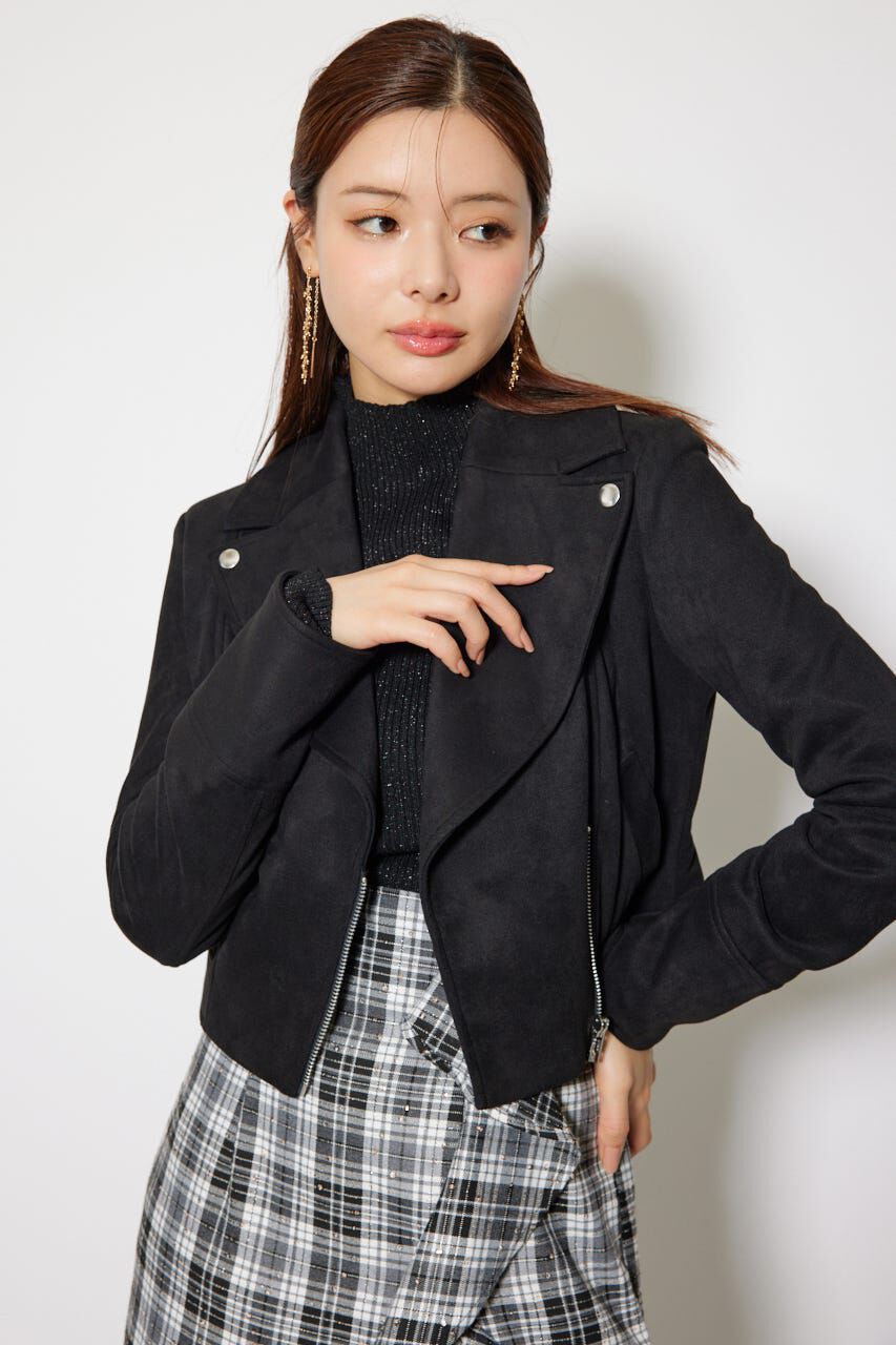 rienda「25AWフェイクスエードライダースジャケット」|その他|