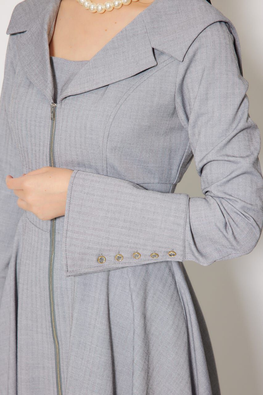 rienda「セーラーディティールフレアワンピース」|ワンピース|