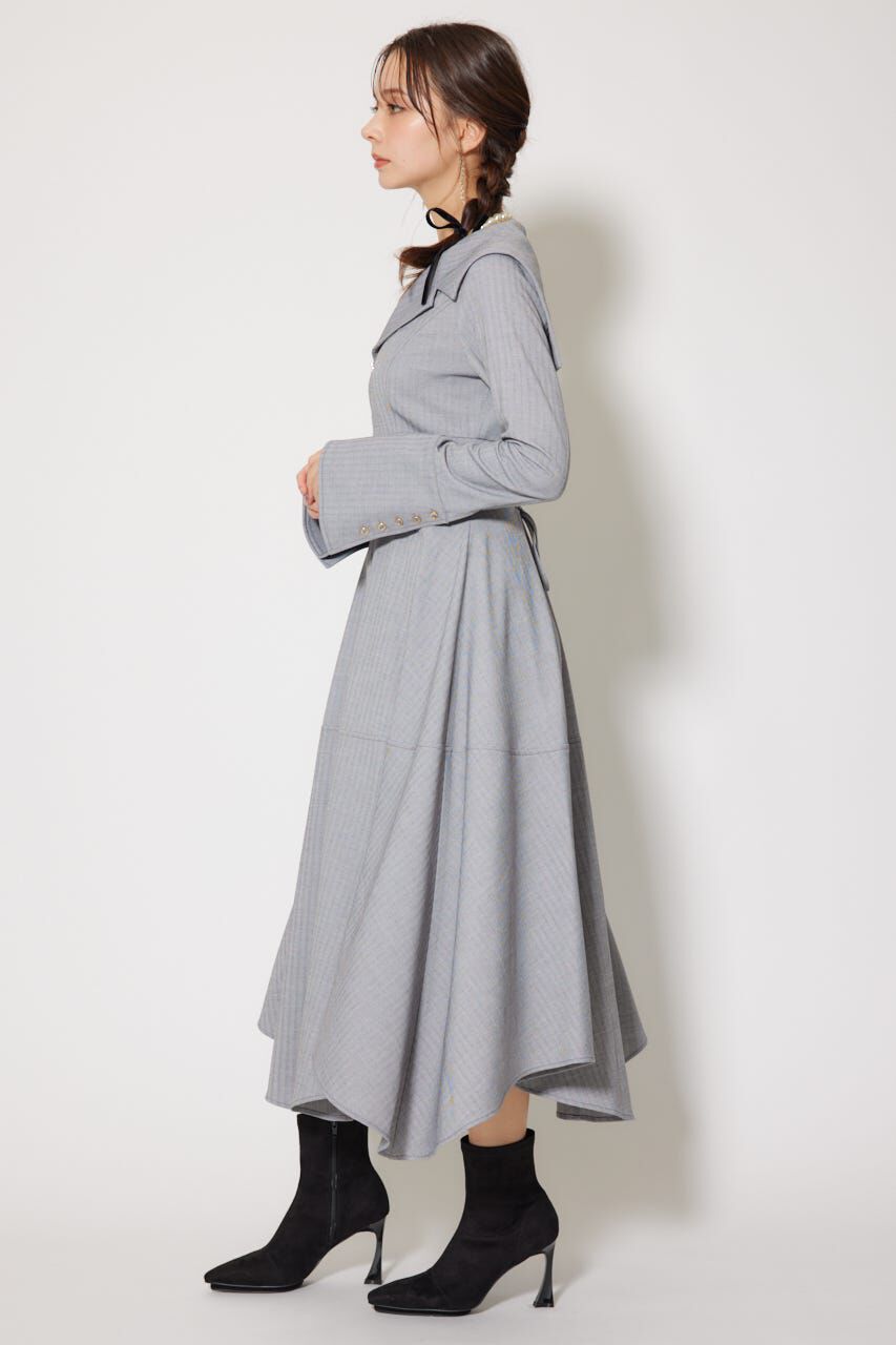 rienda「セーラーディティールフレアワンピース」|ワンピース|