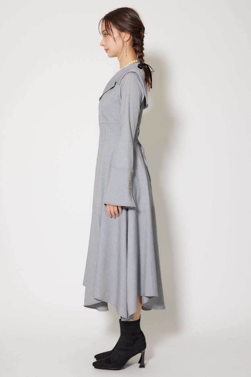 rienda「セーラーディティールフレアワンピース」|ワンピース|