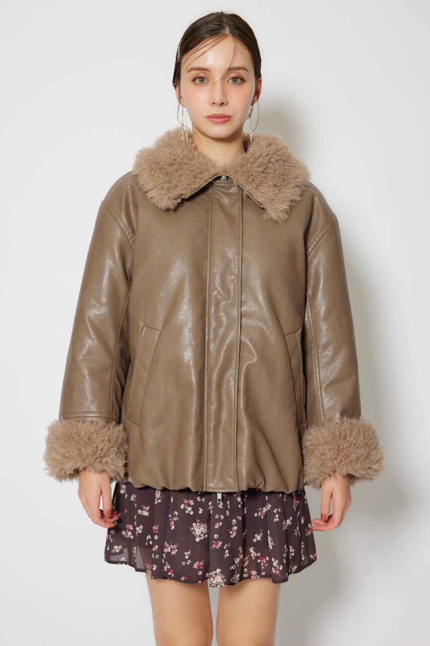 rienda「オーバールーズシルエットボンバージャケット」|その他|