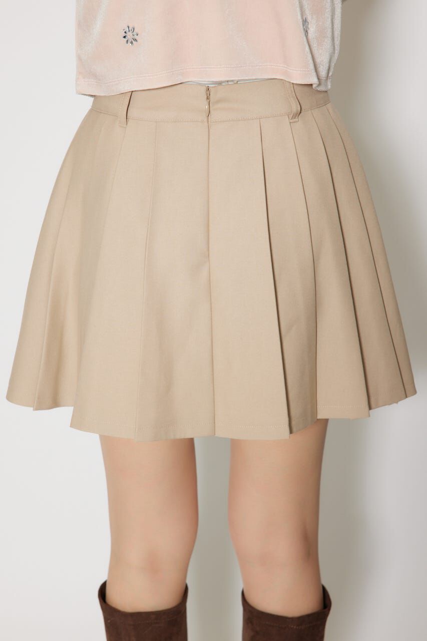 rienda「プリーツジャストウエストスカート」|スカート|