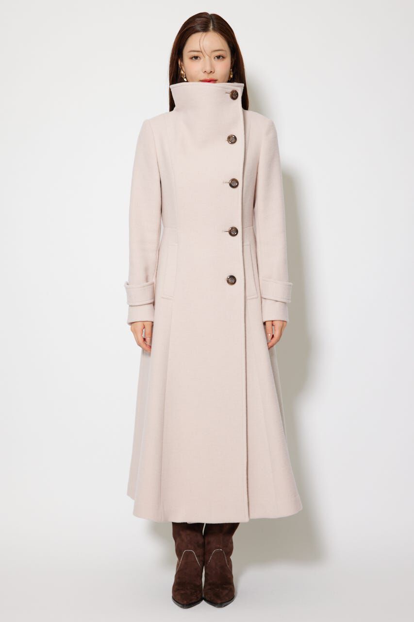 rienda「25オーバーネックシンデレララインコート」|その他|