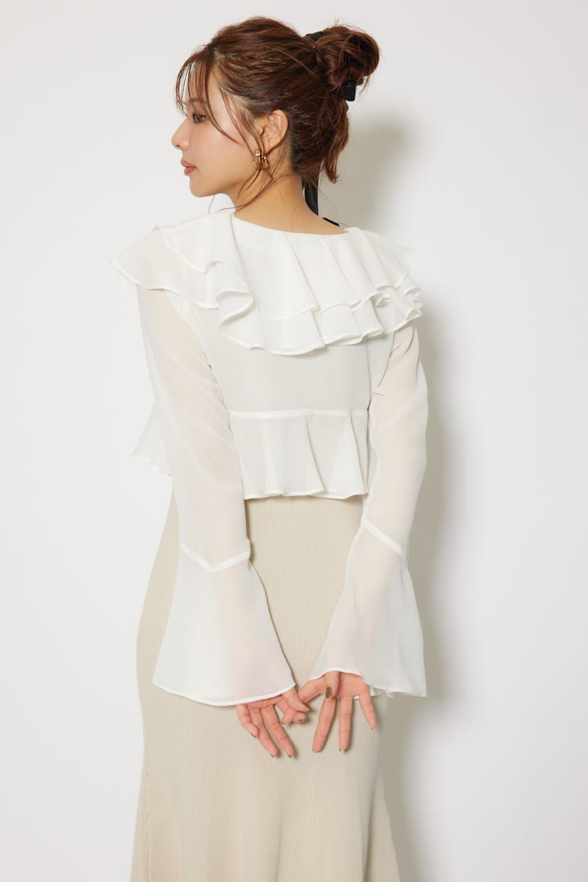 rienda「カーディガンセットニットマーメイドワンピース」|ワンピース|