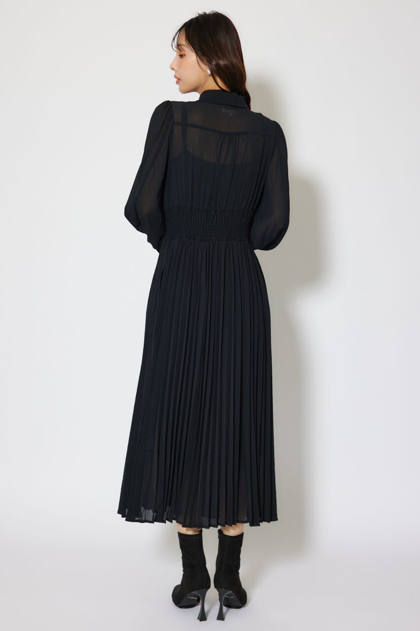 rienda「ラインフラワーボウタイワンピース」|ワンピース|