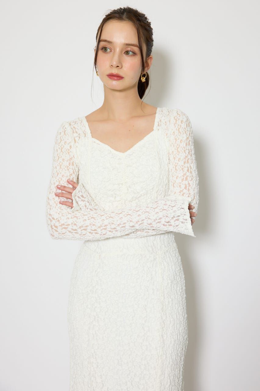 rienda「ティアードレースマーメイドワンピース」|ワンピース|