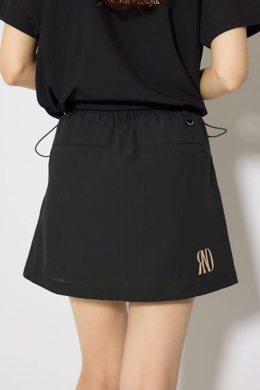 rienda「バイカラージップポイントスカート」|スカート|