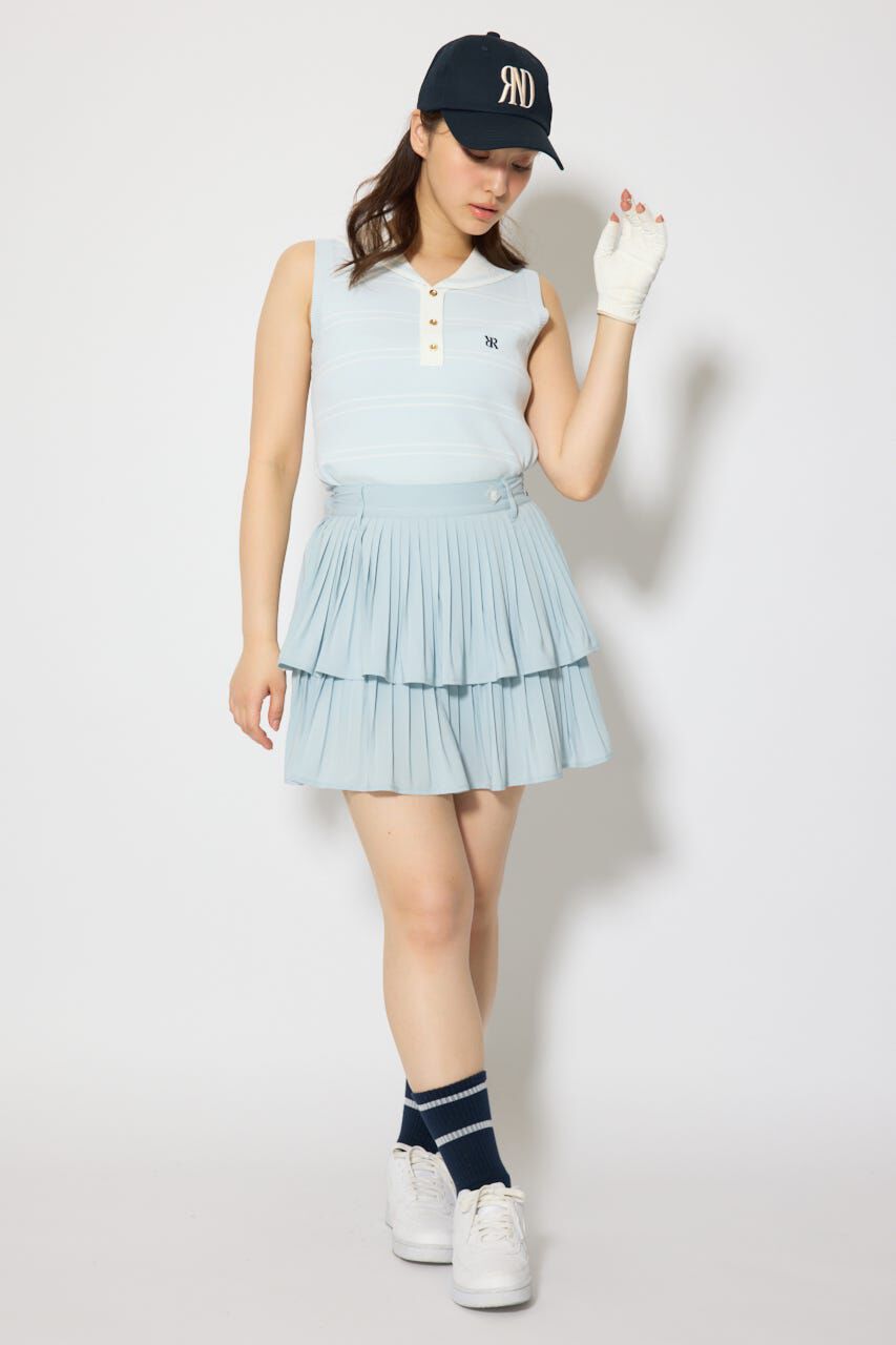 rienda「マリンボーダーニットトップス」|ニット・セーター|