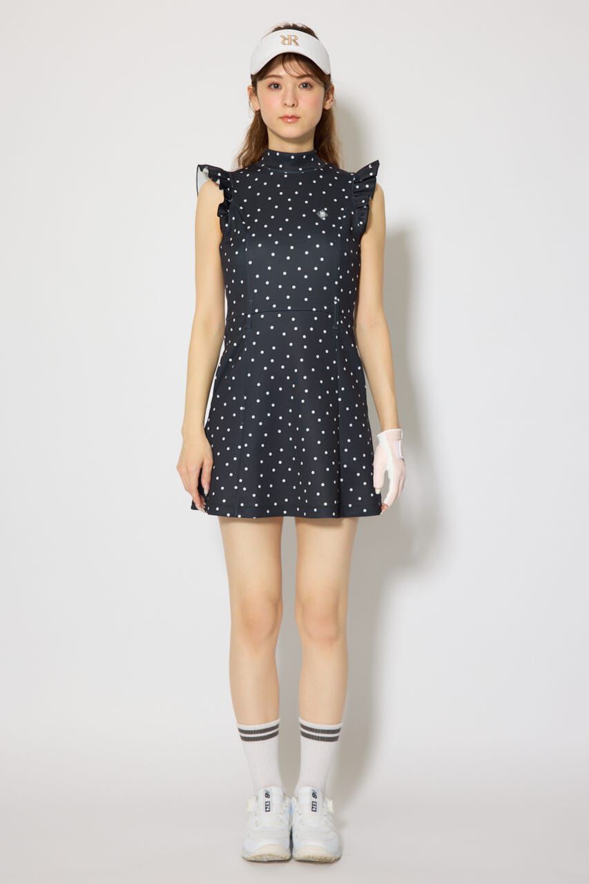 rienda「バックリボンフリルスリーブワンピース」|ワンピース|