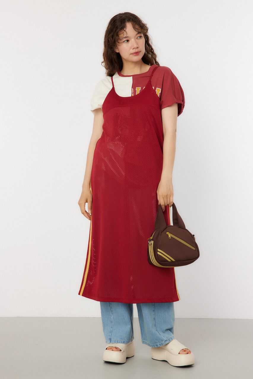 RODEO CROWNS「メッシュ切り替えラインキャミワンピース」|ワンピース|BRD