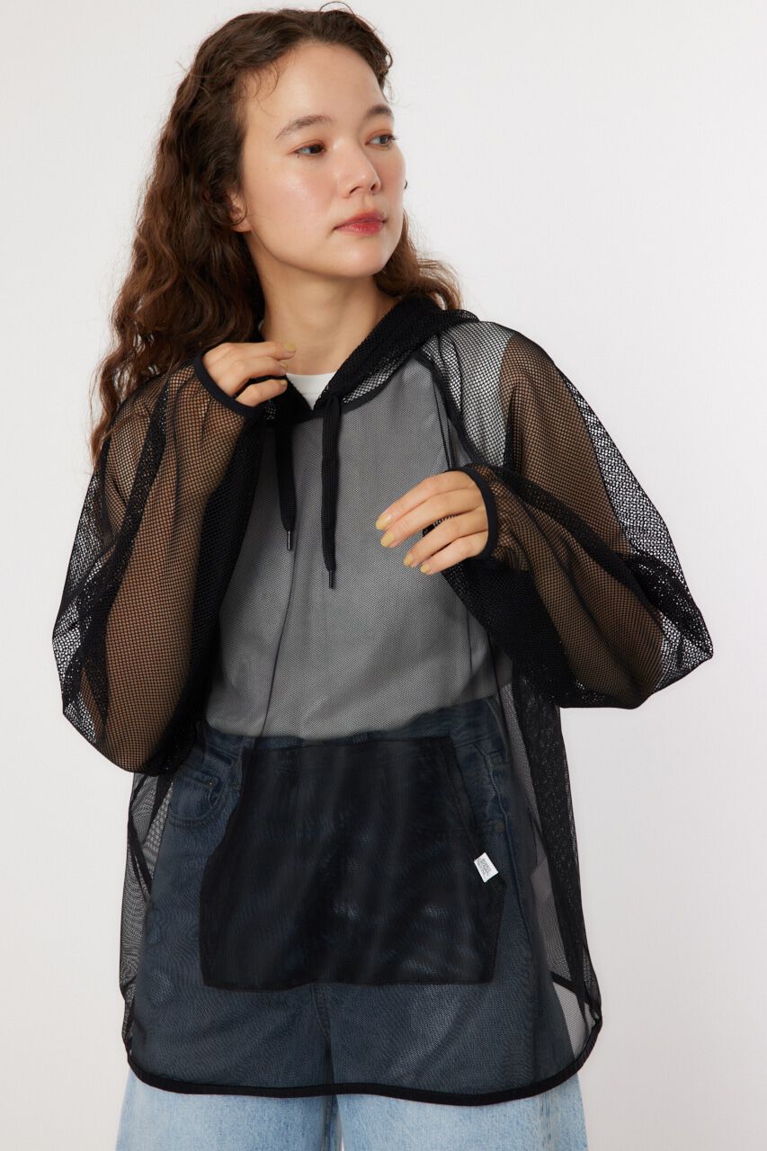 RODEO CROWNS「シアーフーディートップス」|シャツ・ブラウス|BLK