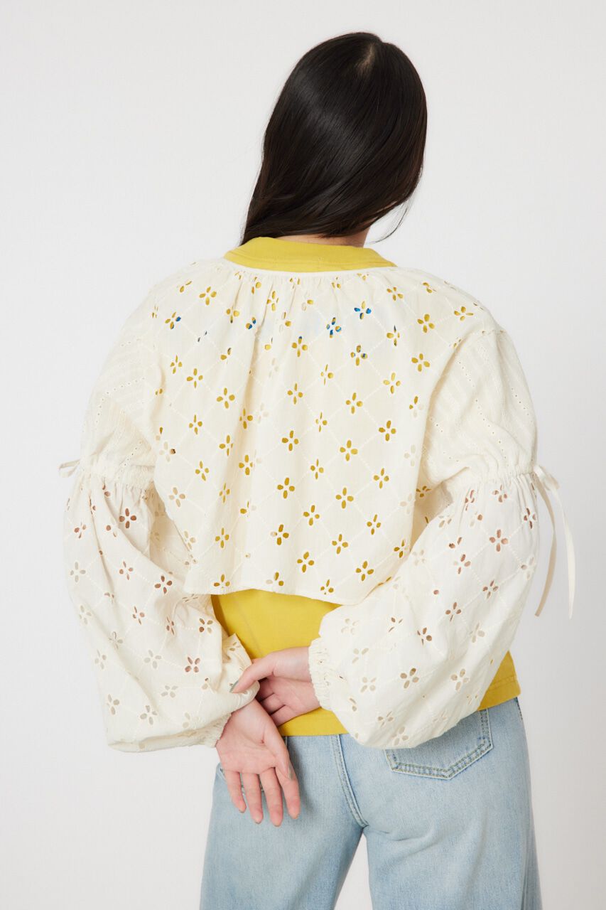 RODEO CROWNS「カットワークレースボレロ 2」|シャツ・ブラウス|