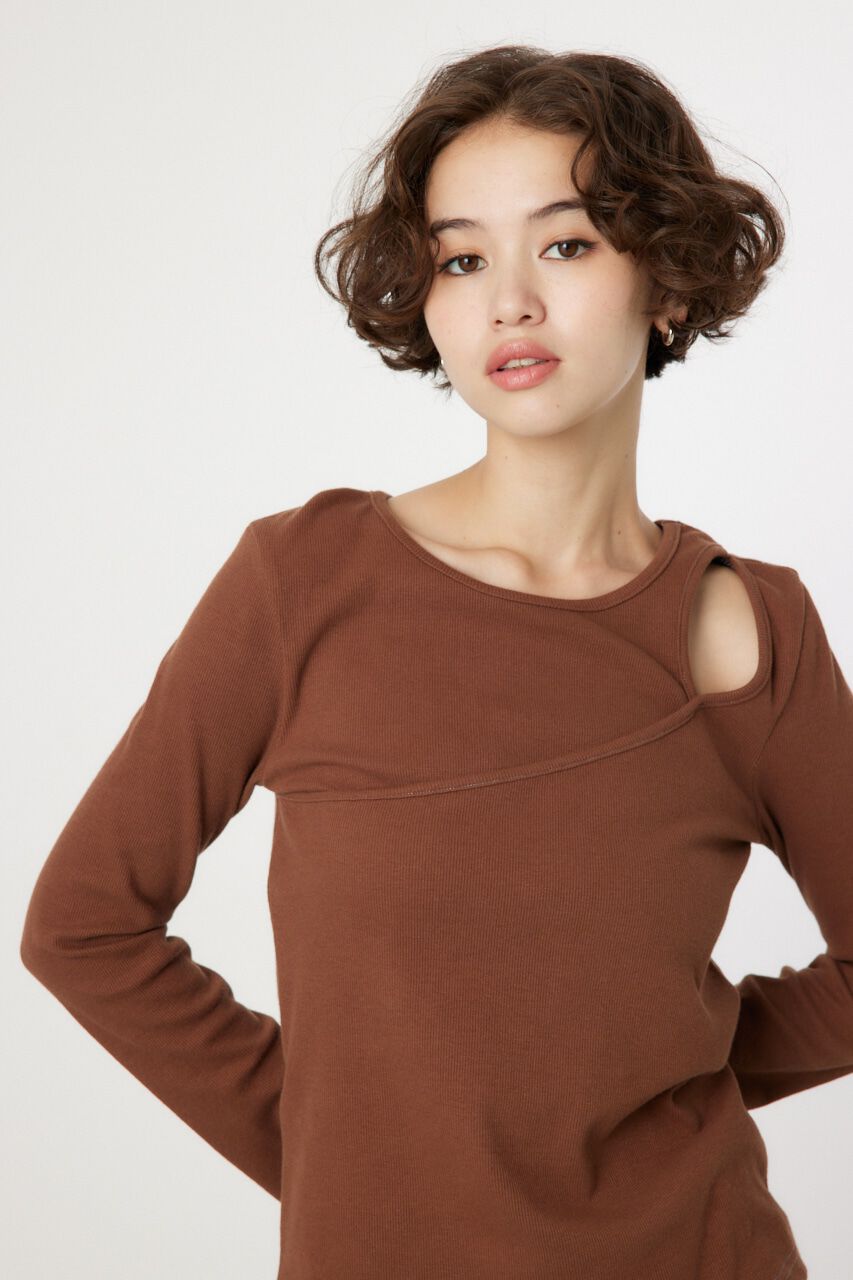 RODEO CROWNS「レイヤードライクトップス」|Tシャツ・カットソー|BRN