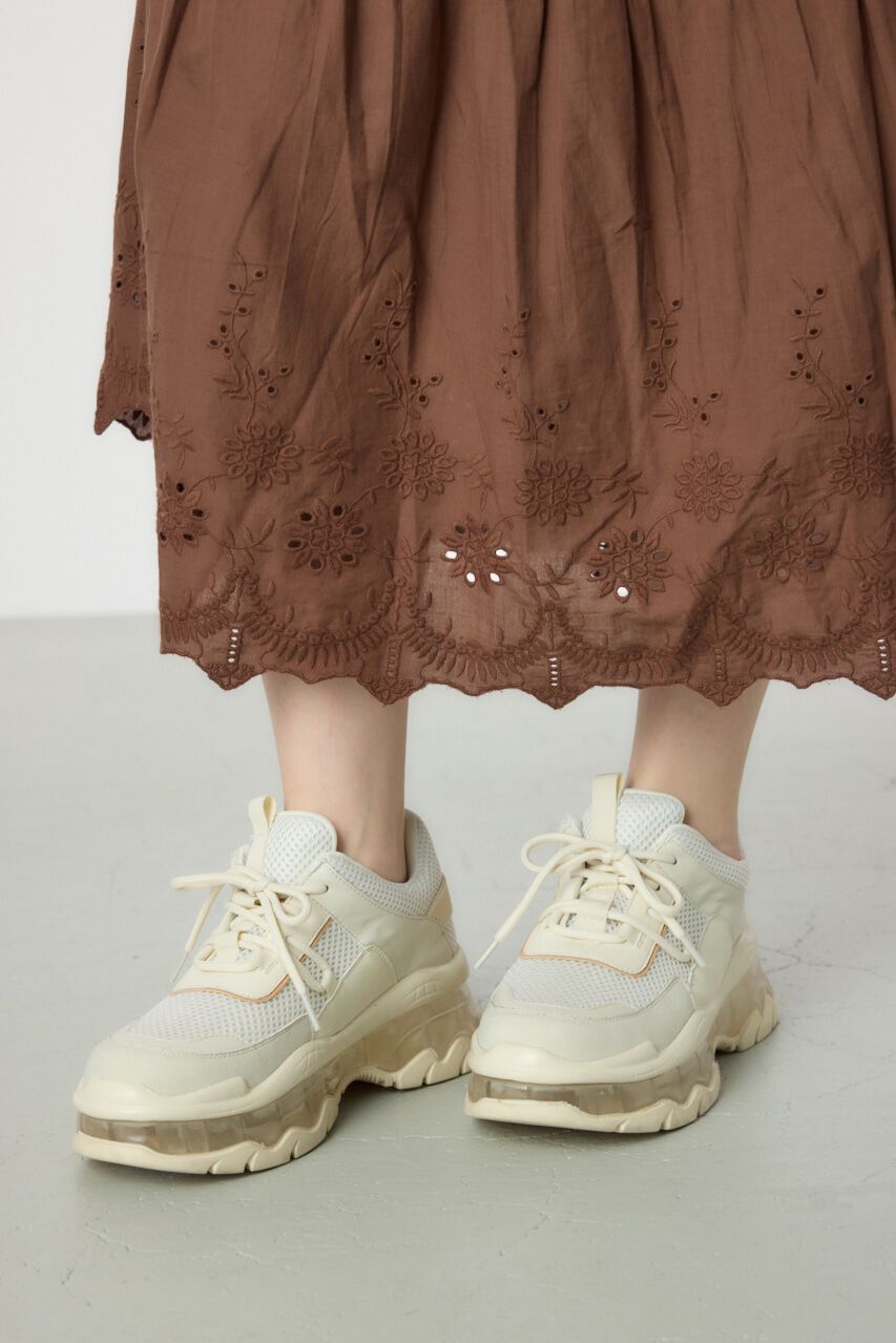 RODEO CROWNS「クリアソール ボリュームスニーカー」|スニーカー|