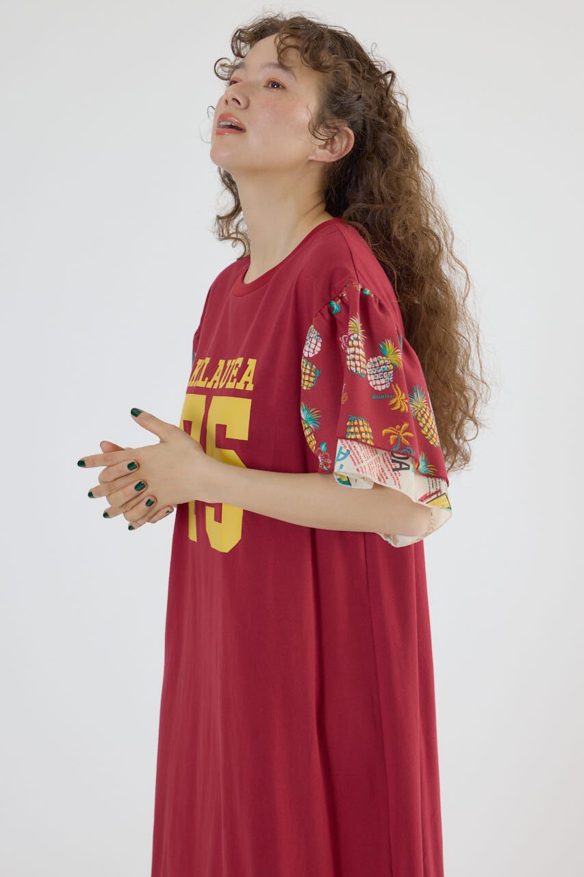 RODEO CROWNS「ドッキングアロハティアードワンピース」|ワンピース|