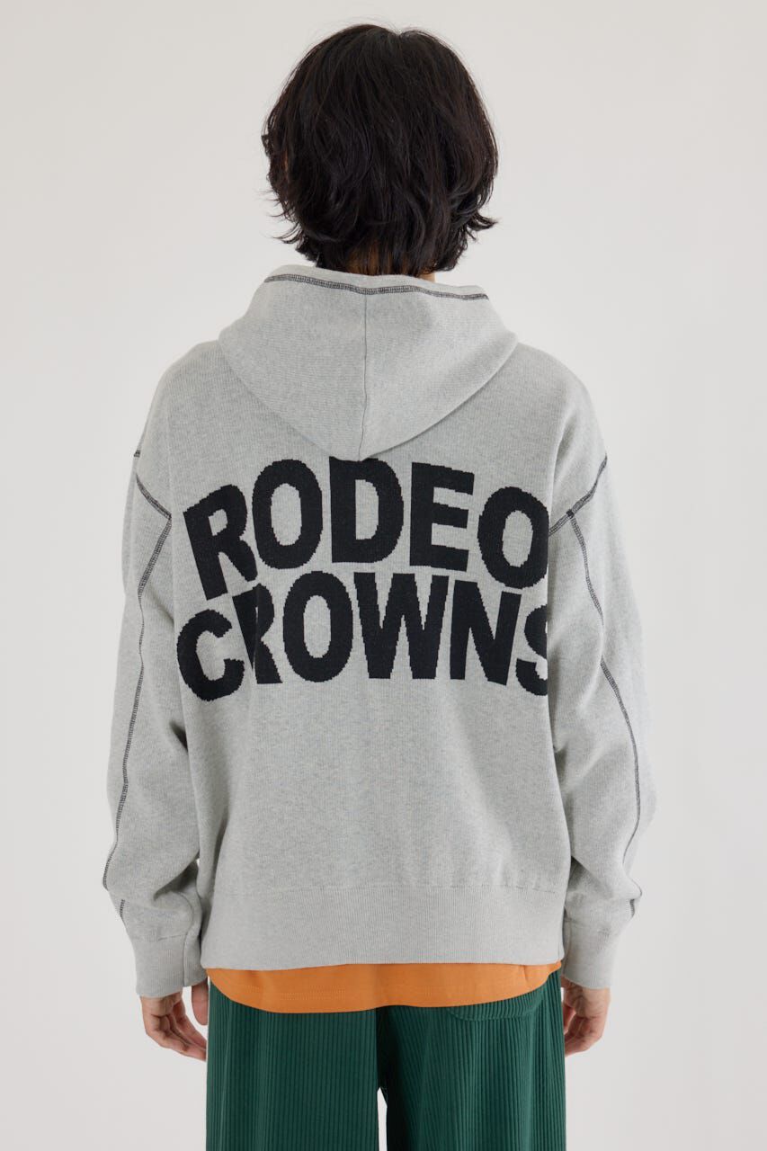 RODEO CROWNS「スウェットライクロゴZIPパーカー」|パーカー|