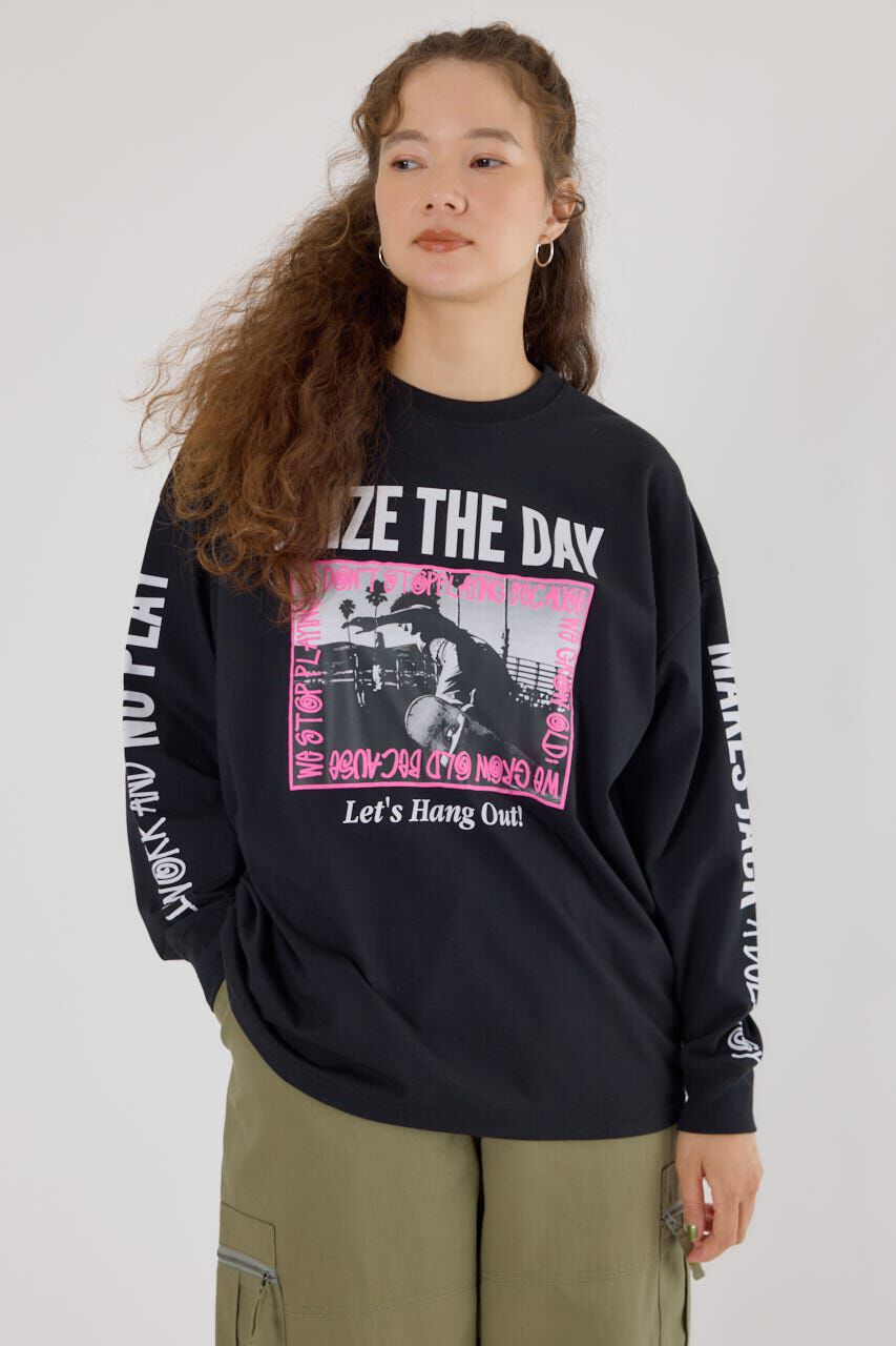 RODEO CROWNS「SEIZE THE DAY PHOTOロングTシャツ」|Tシャツ・カットソー|