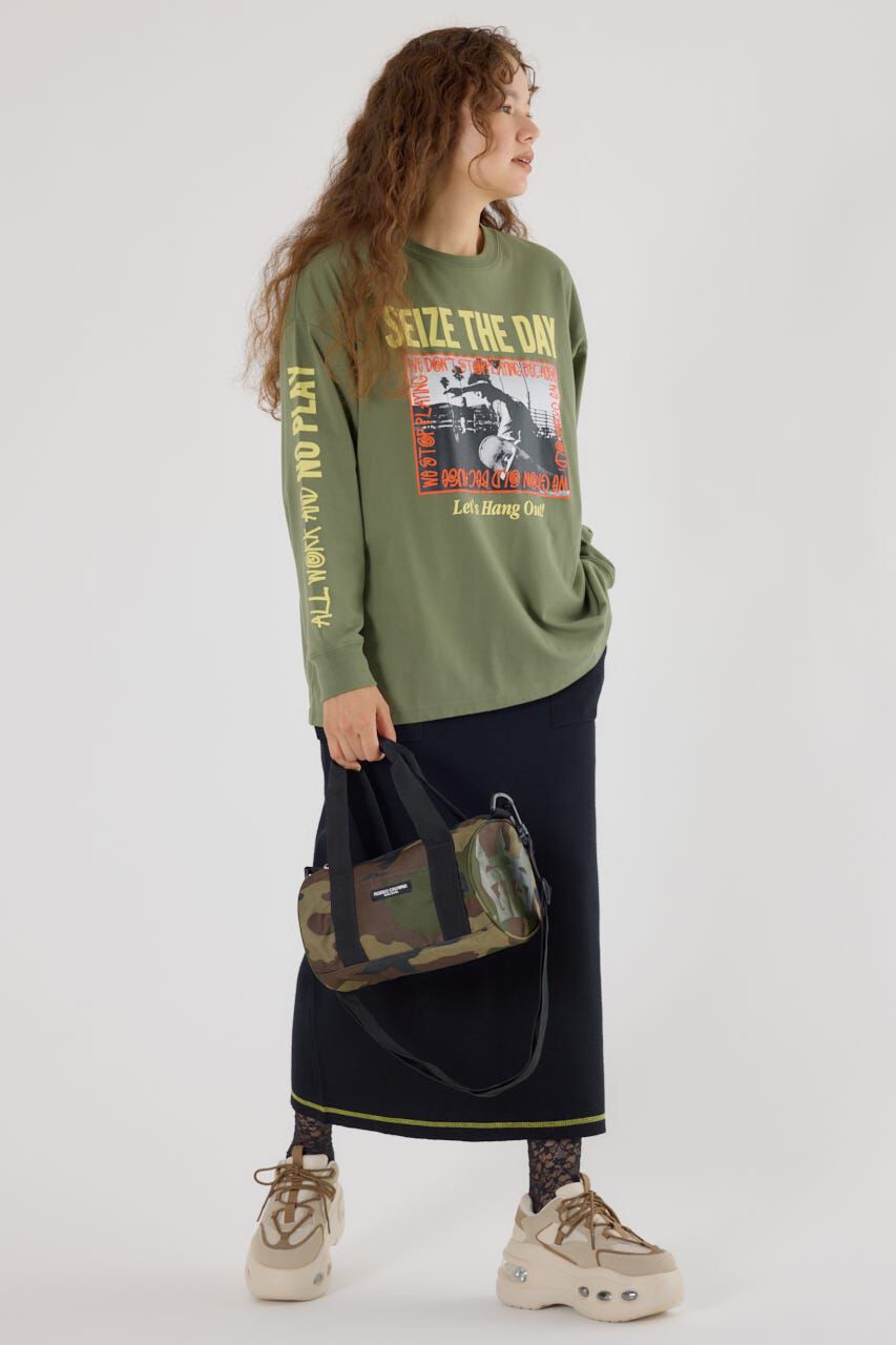 RODEO CROWNS「SEIZE THE DAY PHOTOロングTシャツ」|Tシャツ・カットソー|