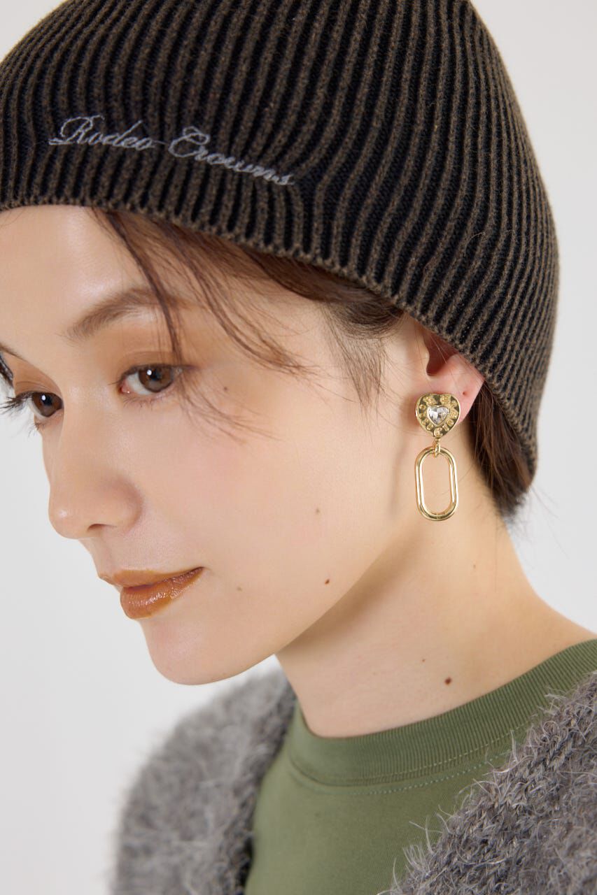 RODEO CROWNS「クラシックハートイヤリング」|ピアス|
