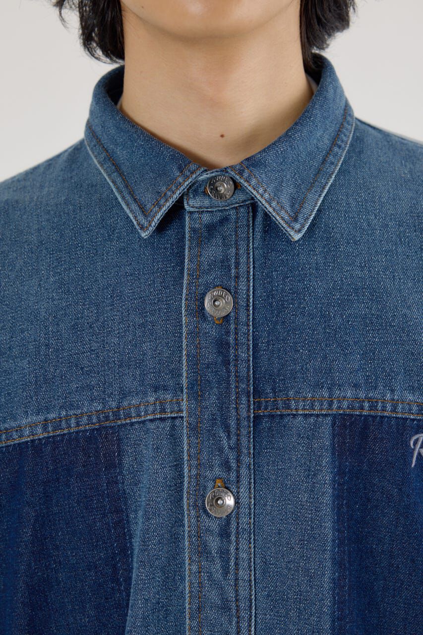 RODEO CROWNS「バリエーションデニムシャツ」|シャツ・ブラウス|