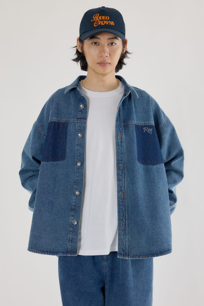 RODEO CROWNS「バリエーションデニムシャツ」|シャツ・ブラウス|