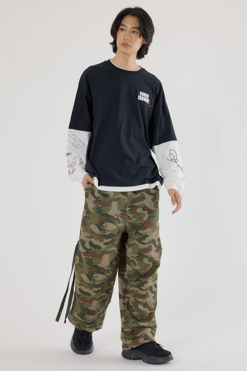 RODEO CROWNS「コンフォートパラシュートパンツ」|その他|