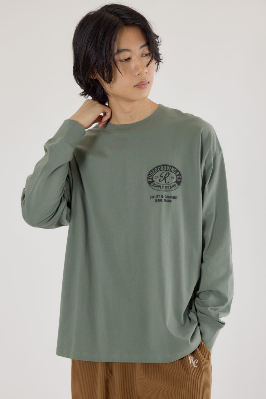 RODEO CROWNS「3steps 長袖Tシャツ」|Tシャツ・カットソー|