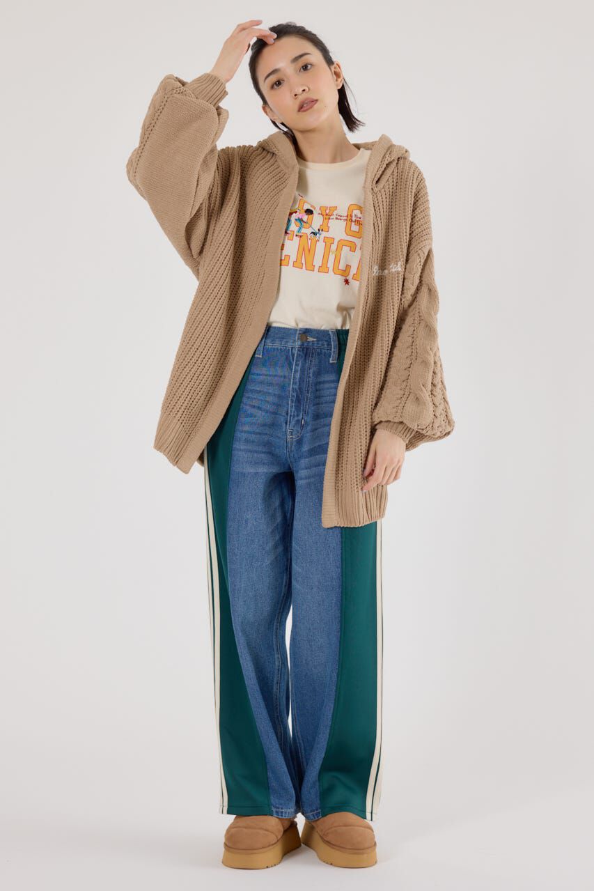 RODEO CROWNS「モールニットトッパーカーディガン」|カーディガン|