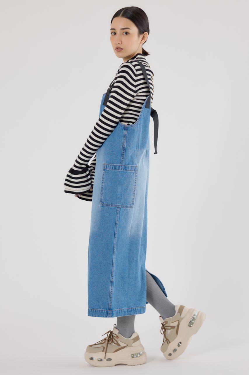 RODEO CROWNS「フロントジップジャンパースカート」|ワンピース|