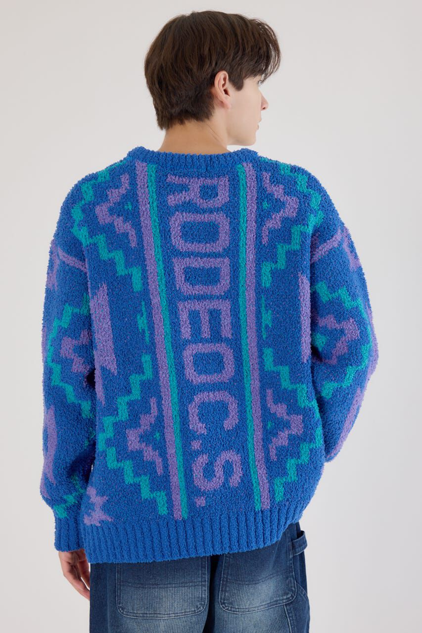 RODEO CROWNS「オルテガジャカードニット」|ニット・セーター|