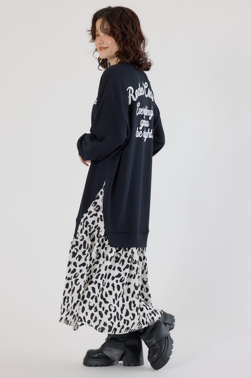 RODEO CROWNS「アニマルパターンドッキングワンピース」|ワンピース|