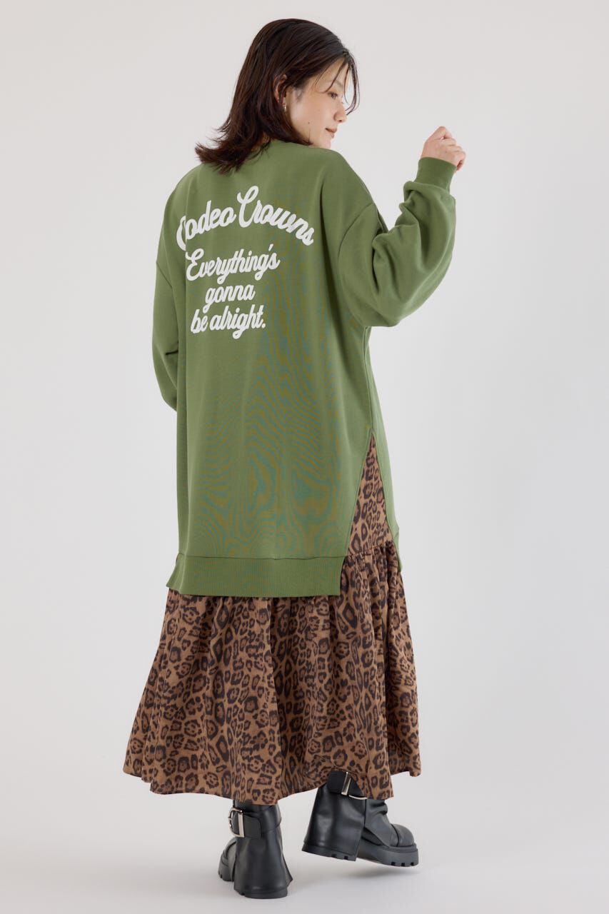 RODEO CROWNS「アニマルパターンドッキングワンピース」|ワンピース|