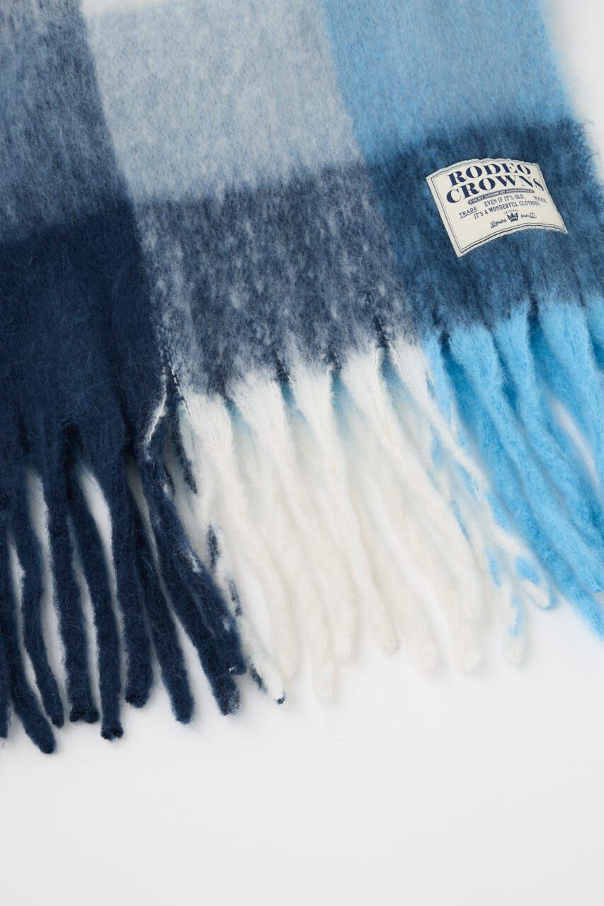 RODEO CROWNS「チェックガラ ボリュームマフラー」|その他|