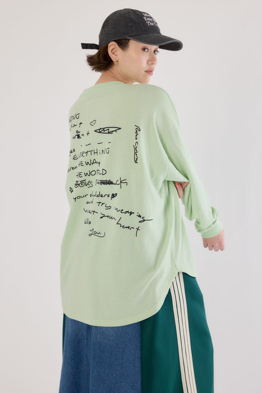 RODEO CROWNS「梨地VネックロングスリーブTシャツ」|Tシャツ・カットソー|MINT