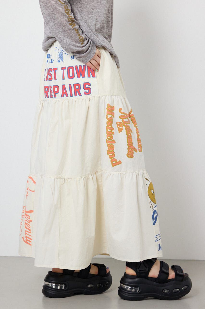 RODEO CROWNS「カスタムティアードスカート」|スカート|
