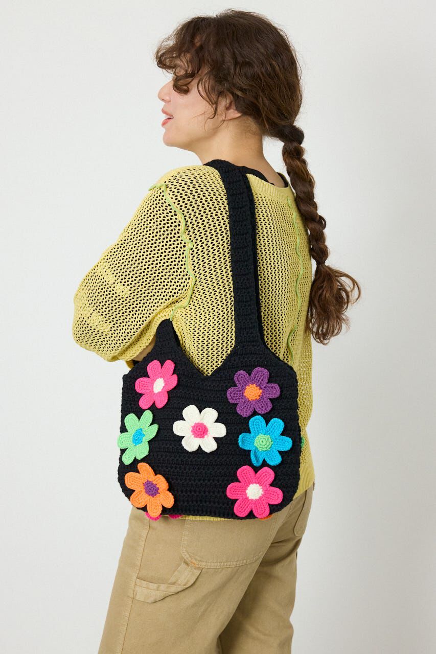 RODEO CROWNS「フラワーニットバッグ」|その他|