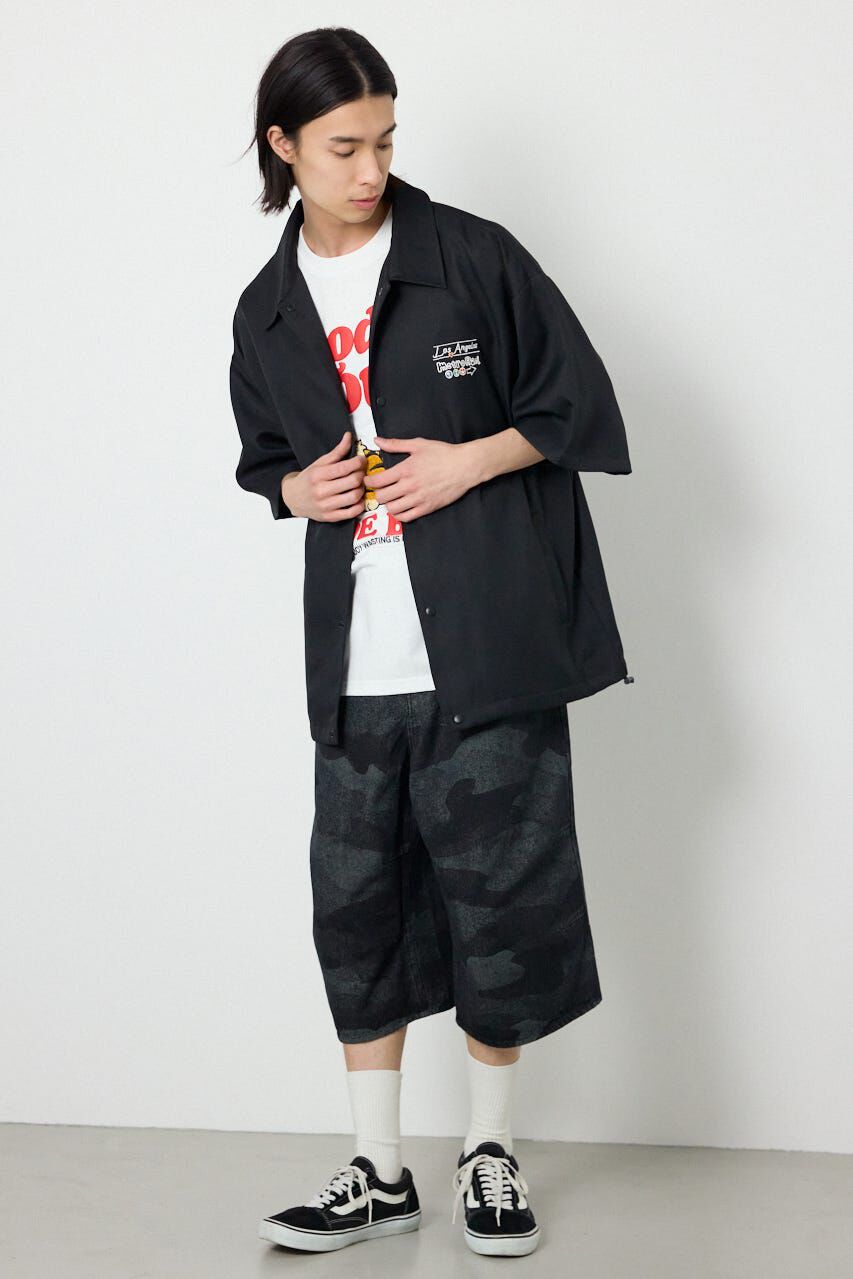 RODEO CROWNS「USハーフスリーブコーチシャツ」|シャツ・ブラウス|