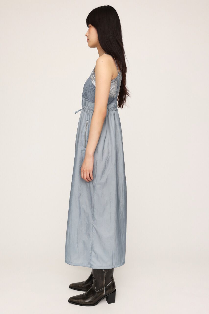 SLY「SHEER CAMI ZIP L／ドレス」|ワンピース|