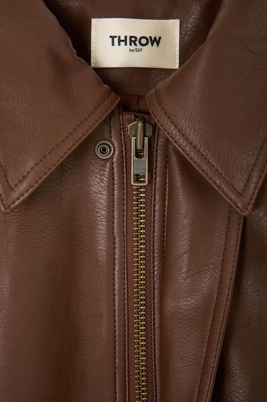 SLY「PAD IN F／LEATHER ジャケット」|その他|